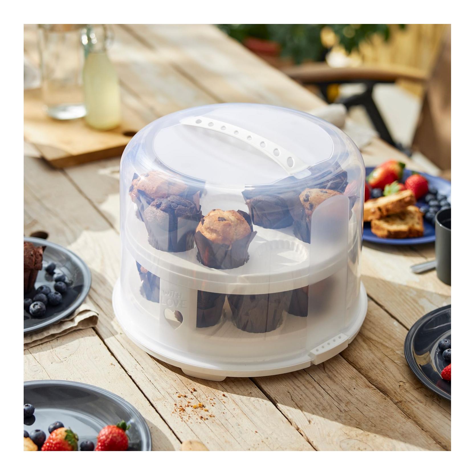 Rotho Tortenglocke XL mit Trays FRESH
