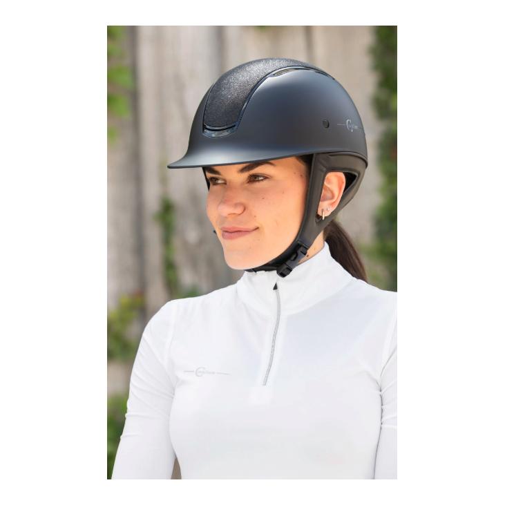 Covalliero Casque d'équitation Carbonic
