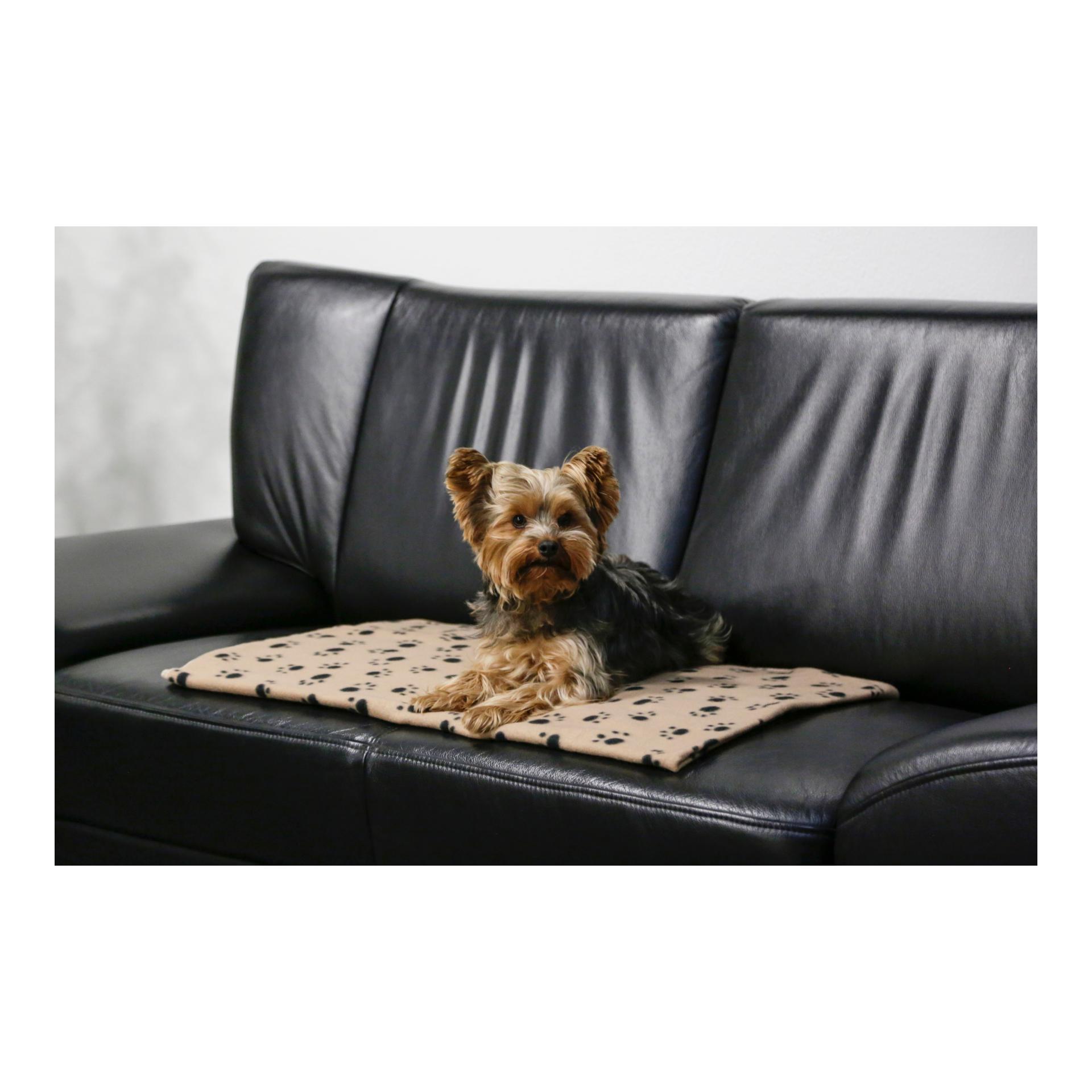 Kerbl Pet Couverture pour chien Stella - beige avec pattes