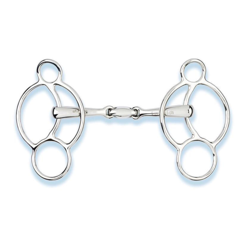 Stübben 3-Ring Pessoatrense Easy Control doppelt gebrochen