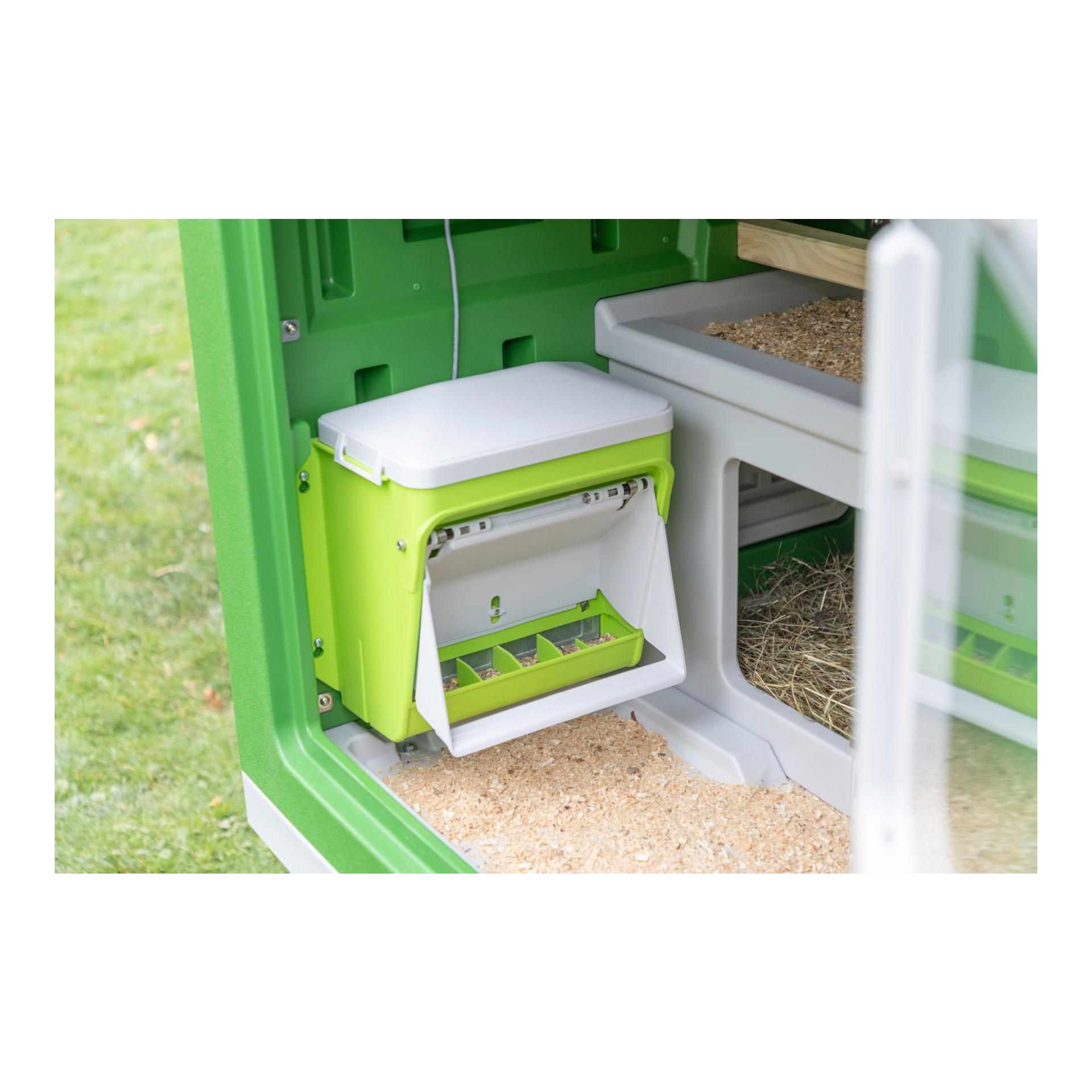 SmartCoop Distributeur automatique de nourriture avec clapet de protection
