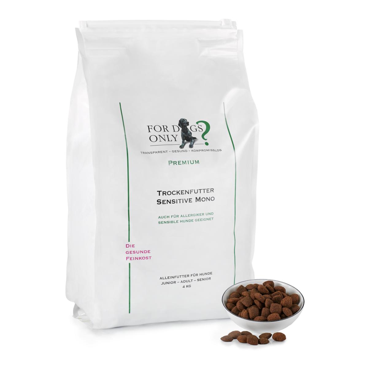 For Dogs Only? Trockenfutter Sensitive Mono