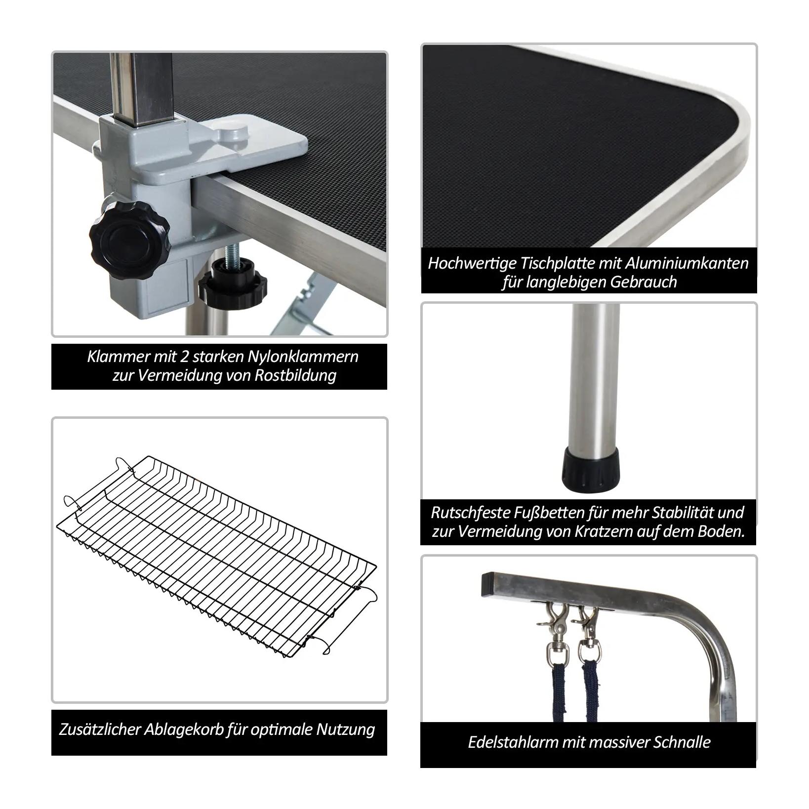 Mainer Table de toilettage pliable pour chiens