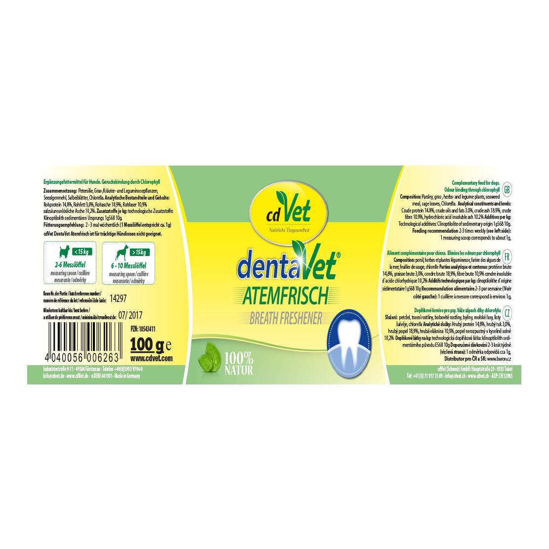 cdVet dentaVet Atemfrisch