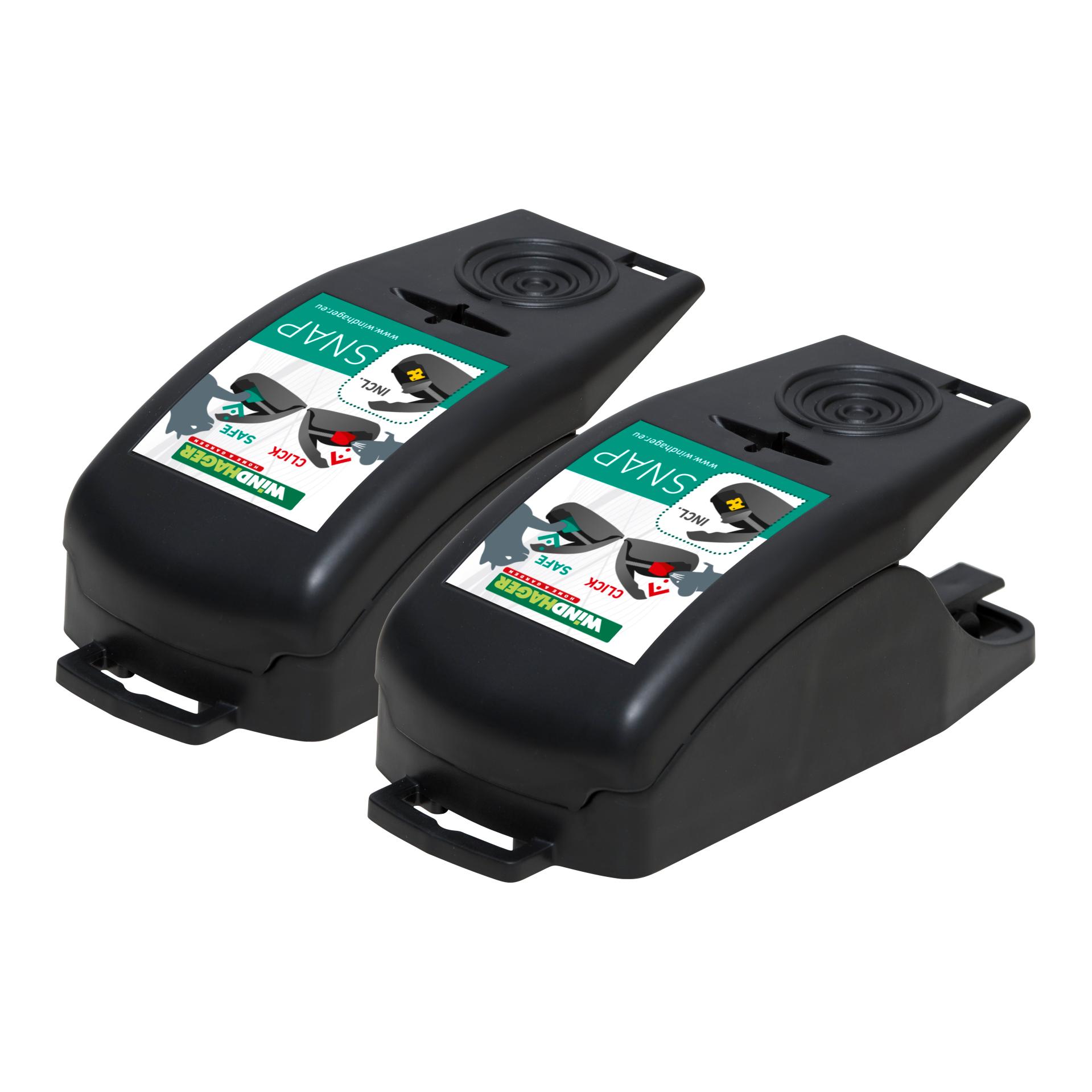 Windhager Mausefalle Snap - schwarz