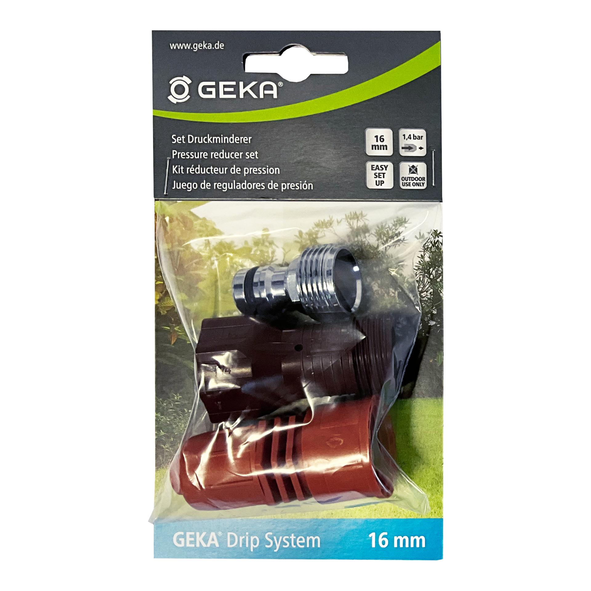 Geka Drip-Set Druckminderer