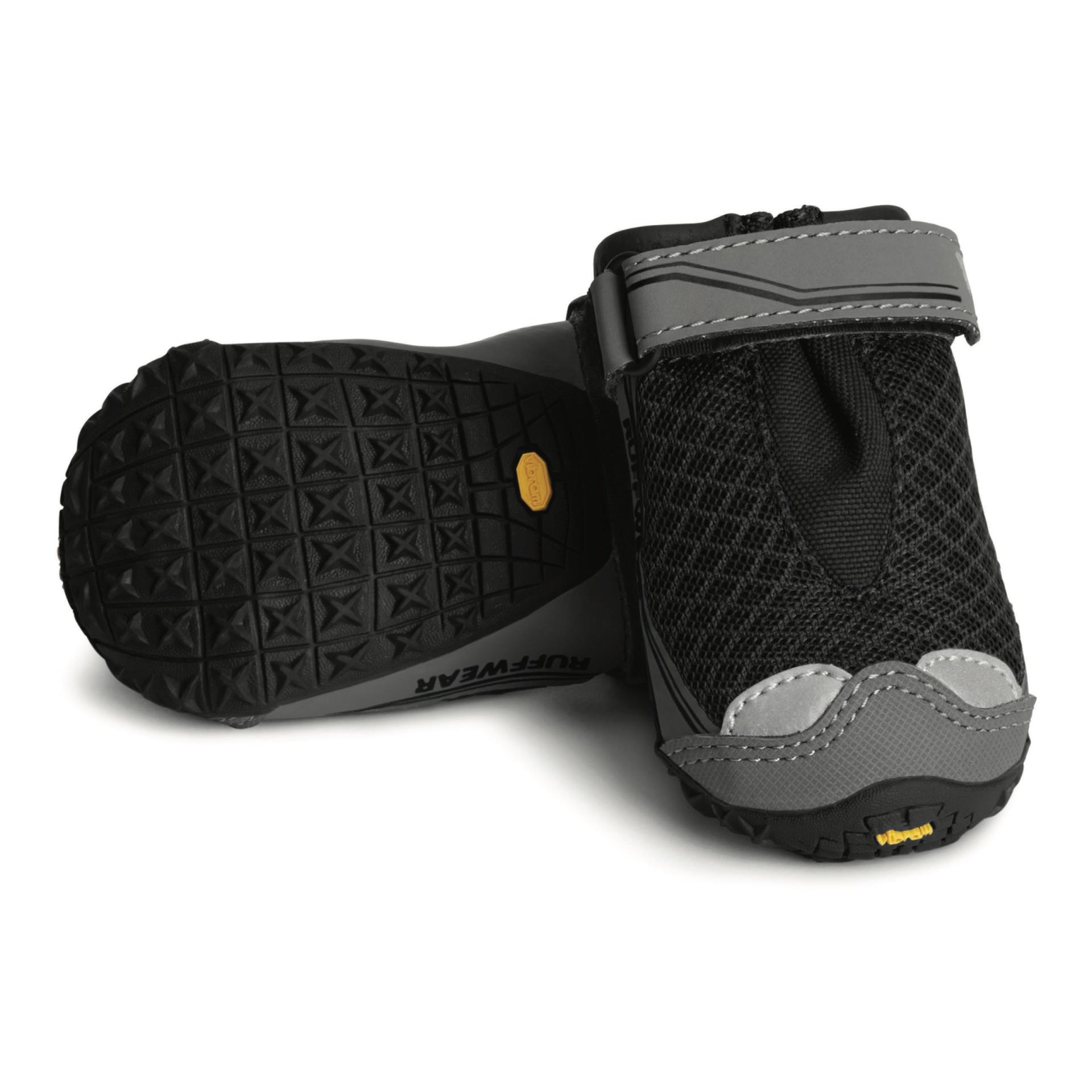 Ruffwear Grip Trex™ - Chaussures pour chiens, lot de 2 - noir