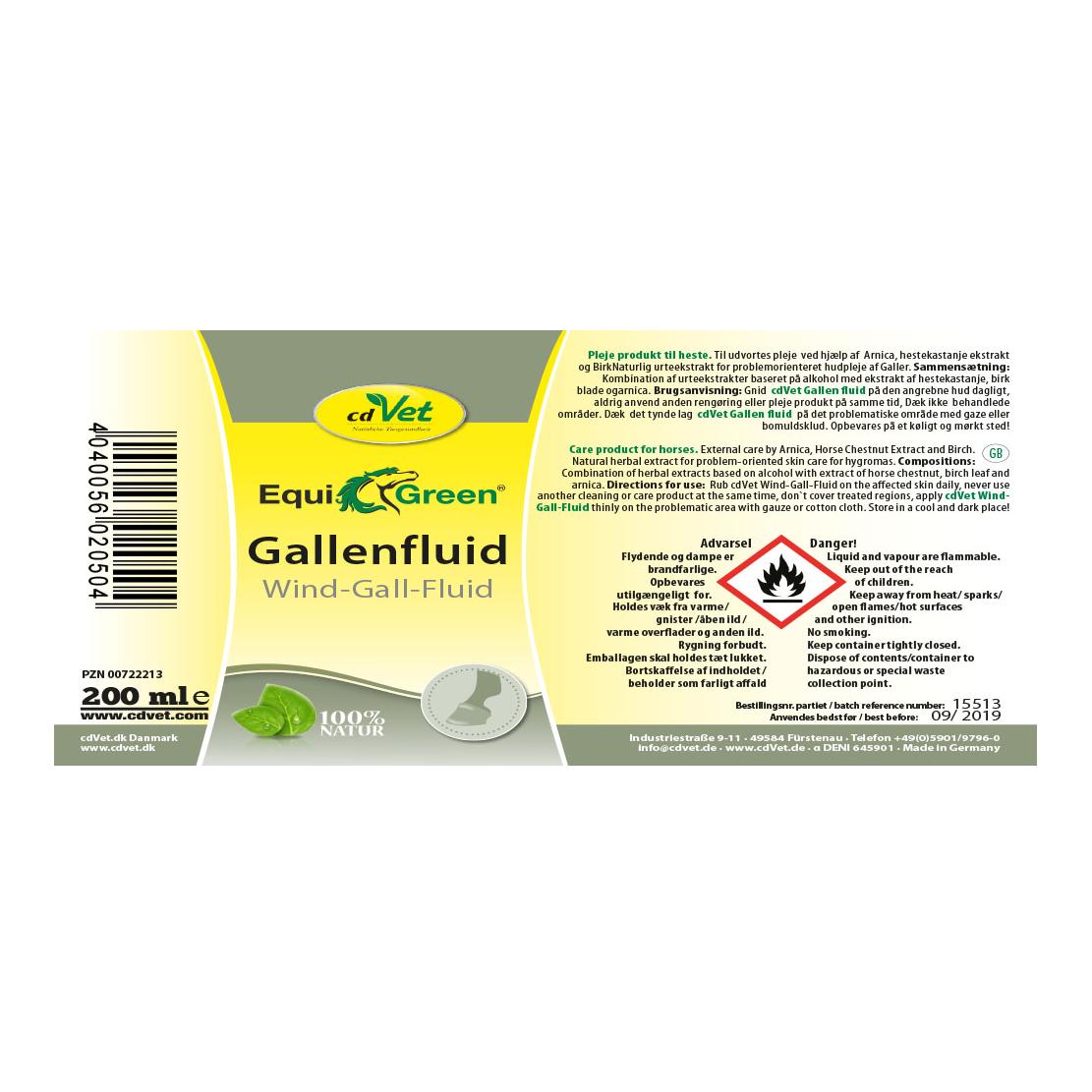 cdVet EquiGreen Gallenfluid