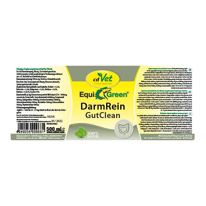 cdVet EquiGreen DarmRein