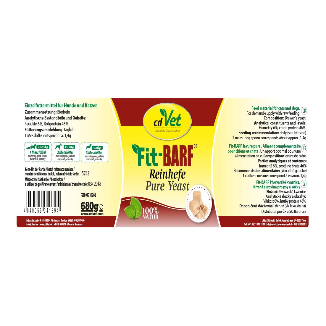 cdVet Fit-BARF Reinhefe