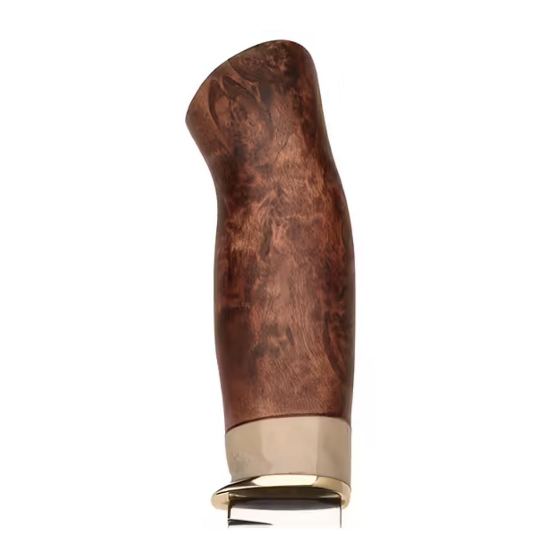 Survival  - Jagdmesser mit Diamantschleifstein, Feuerstahl und Lederscheide