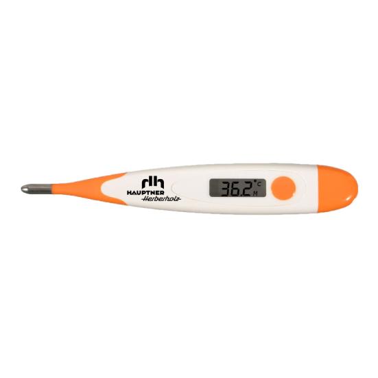Hauptner-Herberholz Digitalthermometer mit flexibler Messspitze Weiss/Orange