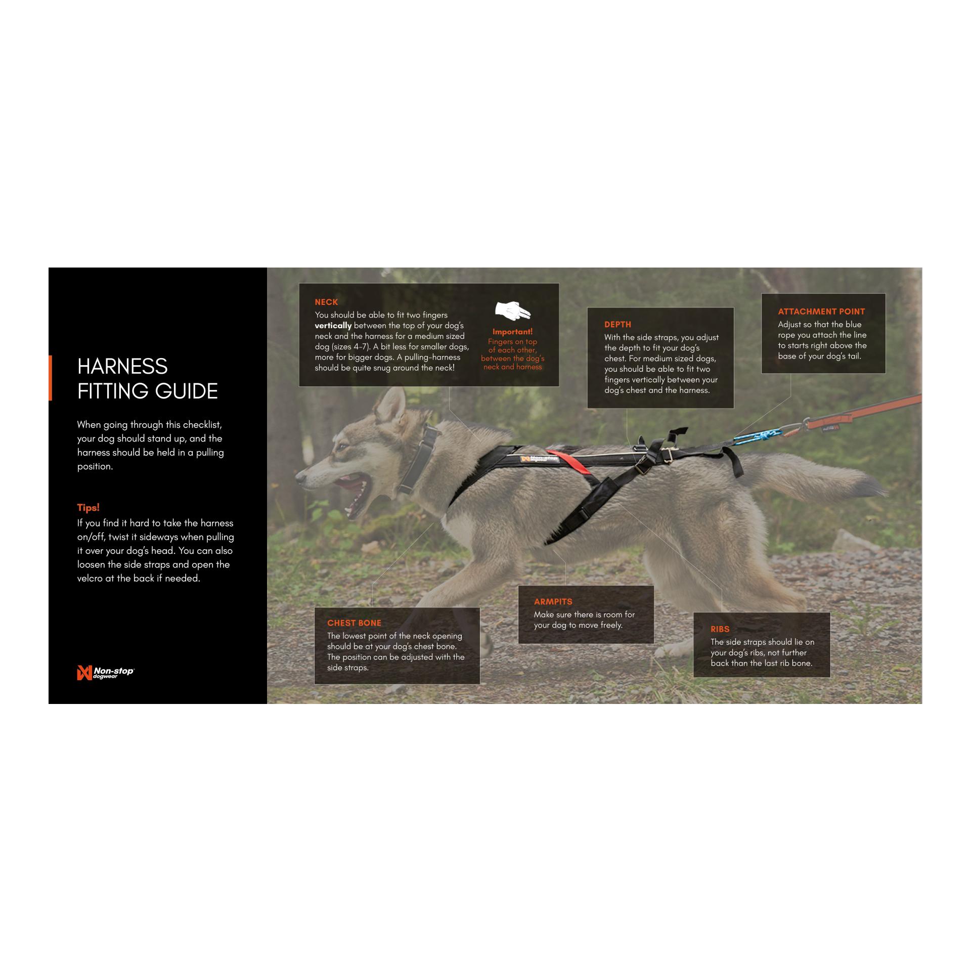 Non-stop Dogwear Zuggeschirr Freemotion Harness 5.0