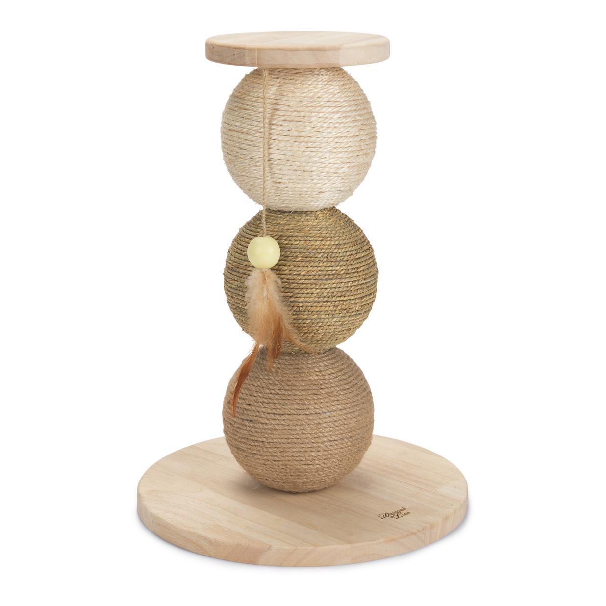 TRIXIE Balles à gratter en bois Elio