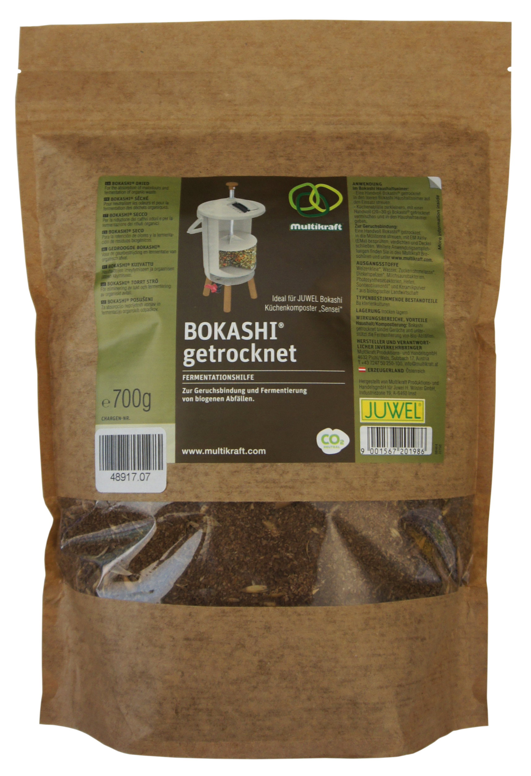 Juwel Bokashi Granulat Fermentationshilfe