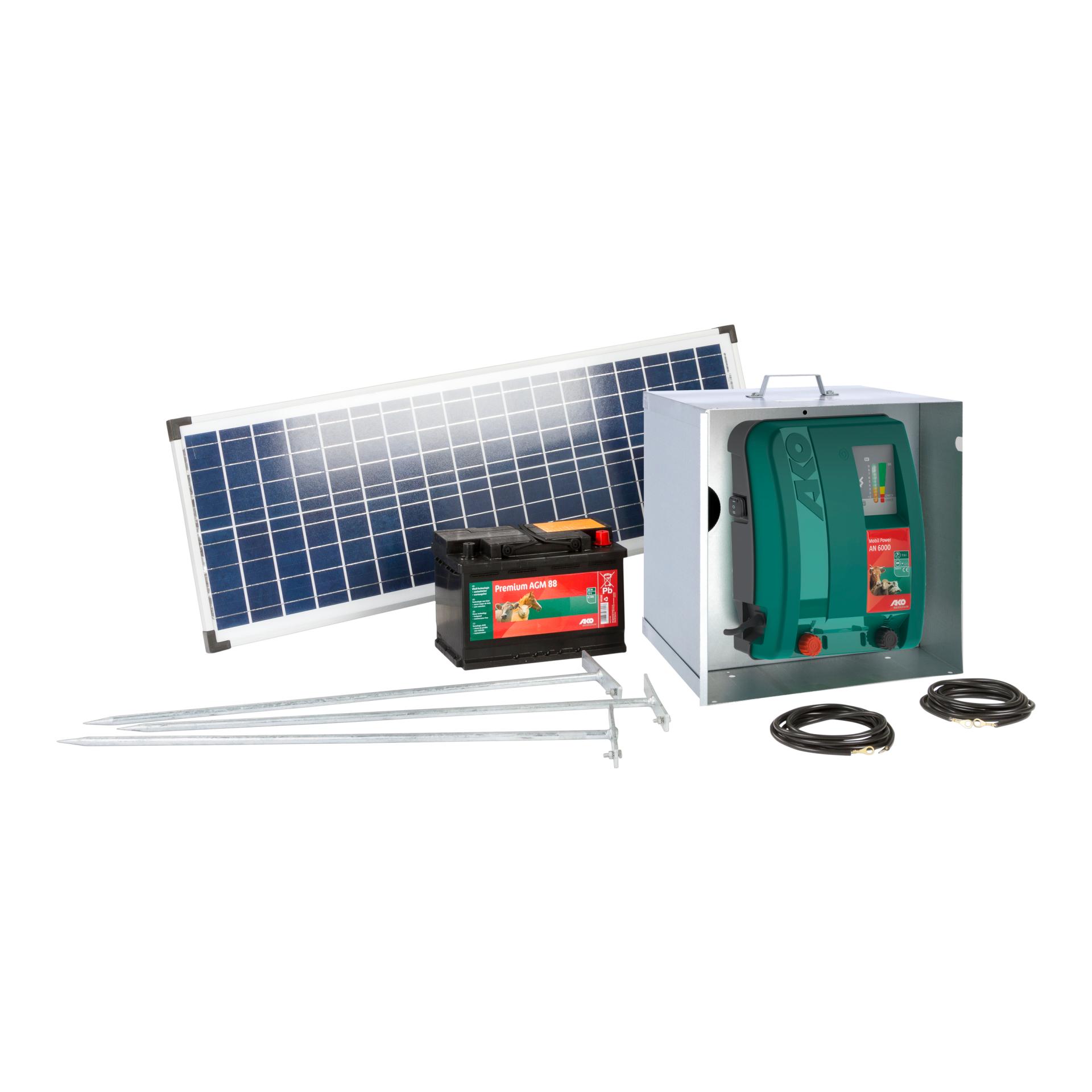 AKO Starterset Mobil Power AN6000 Grün