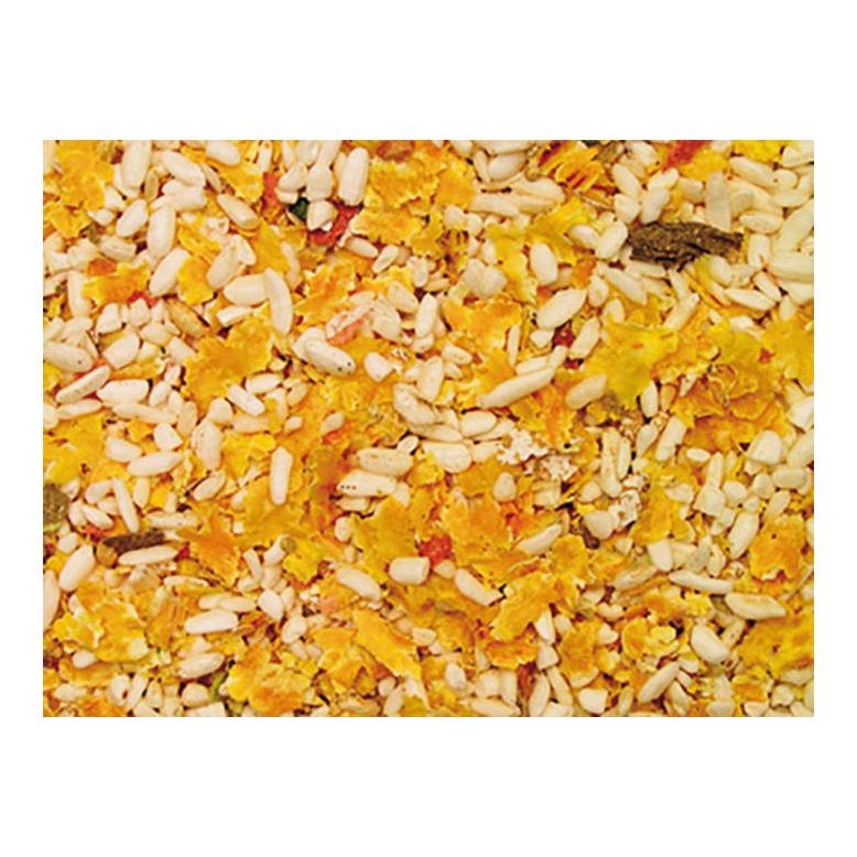 LECKY Mixer Ergänzungsfutter Puffreis und Gemüseflocken