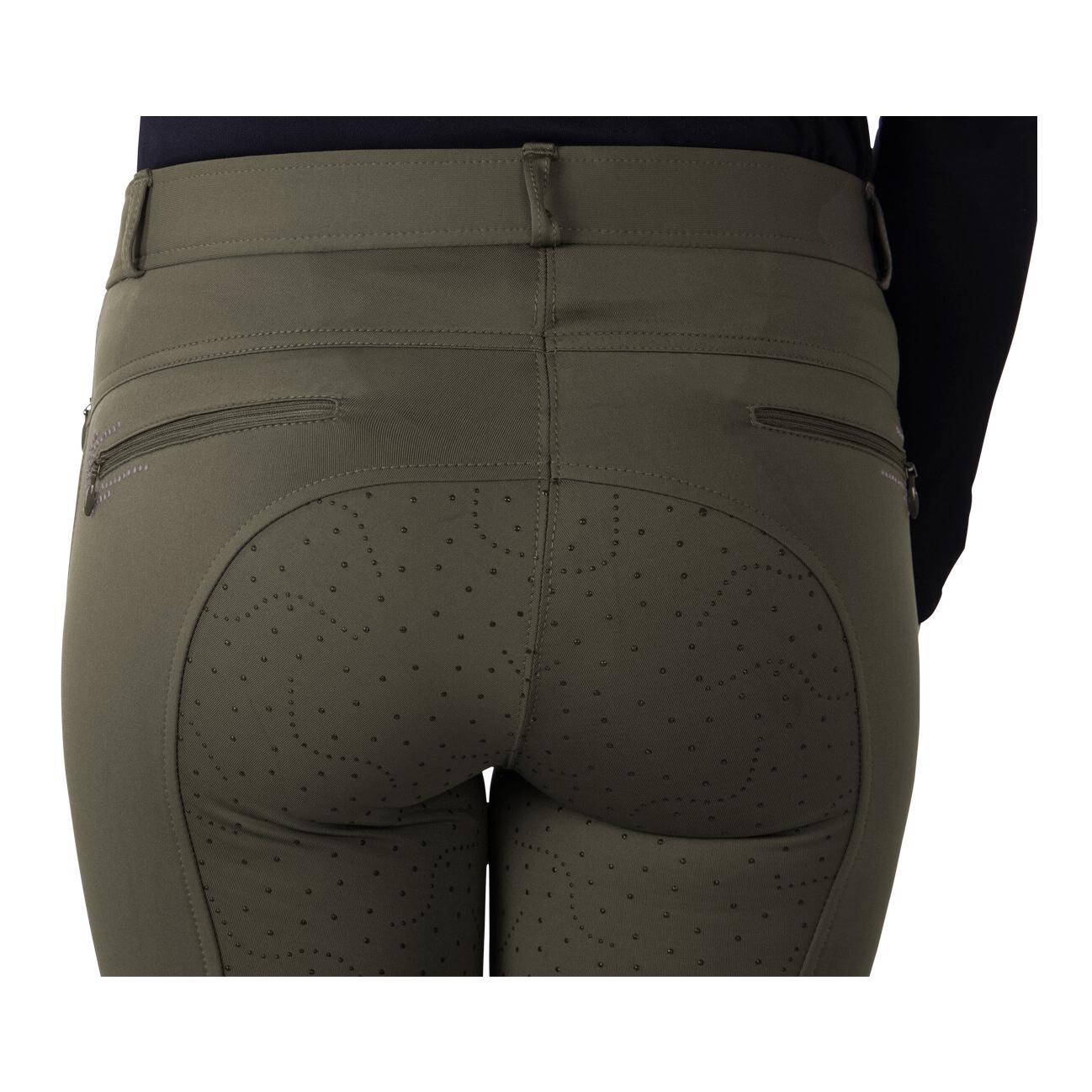 QHP Pantalon d'équitation Monica avec fond