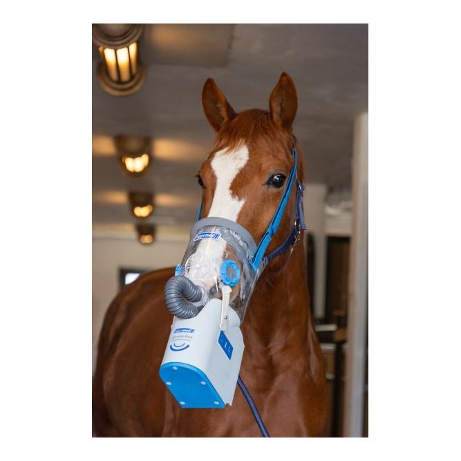 Hippomed Inhalateur à ultrasons rechargeable pour chevaux AirOne Flex sans masque