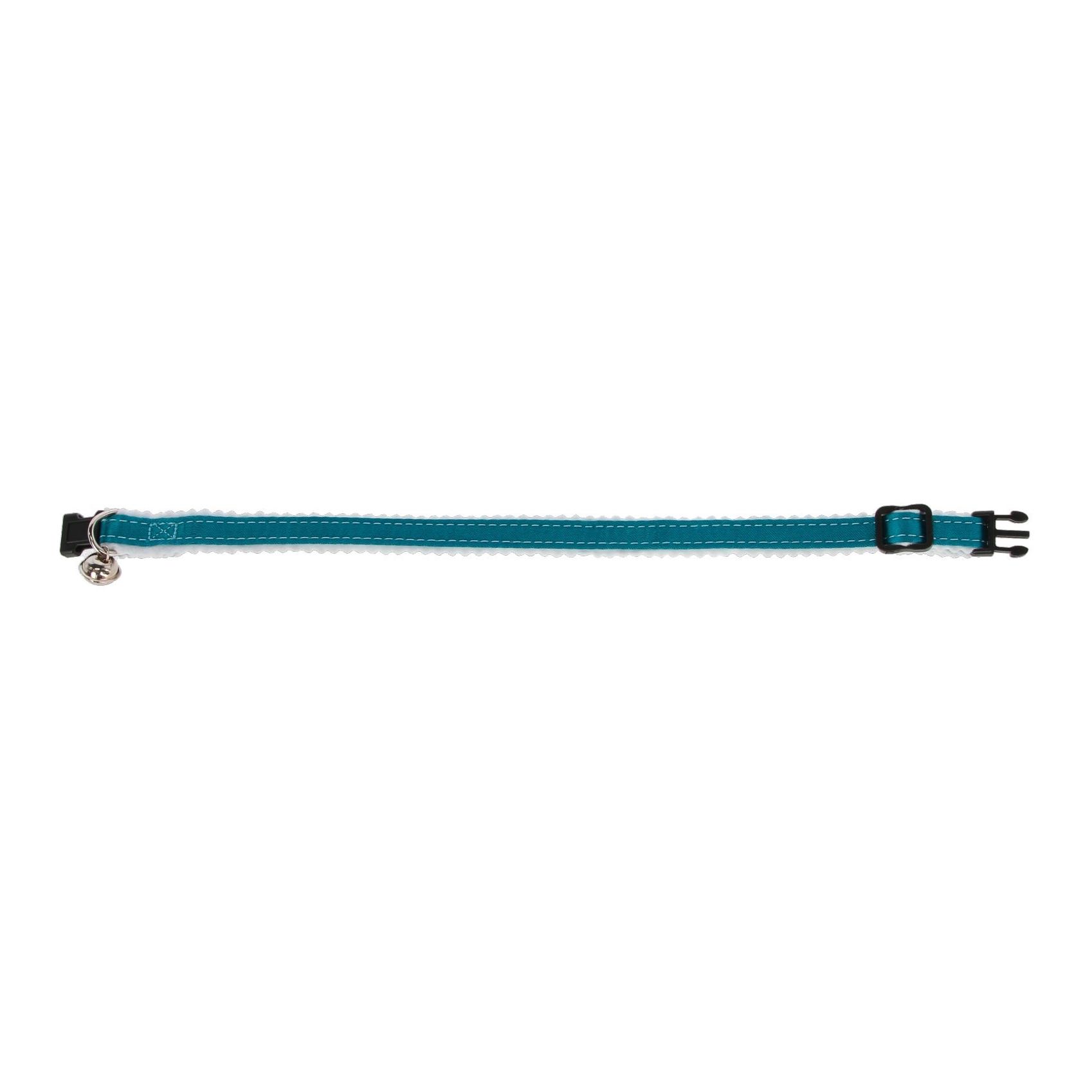 Kerbl Pet Katzenhalsband reflektierend blau/weiss