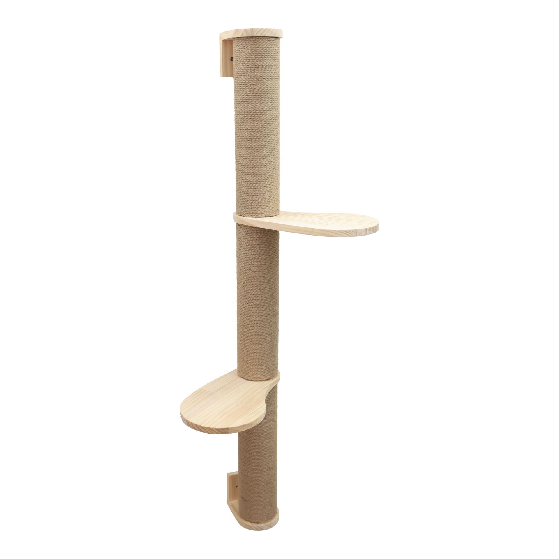 Kerbl Pet Kratzsäule Timber Natur