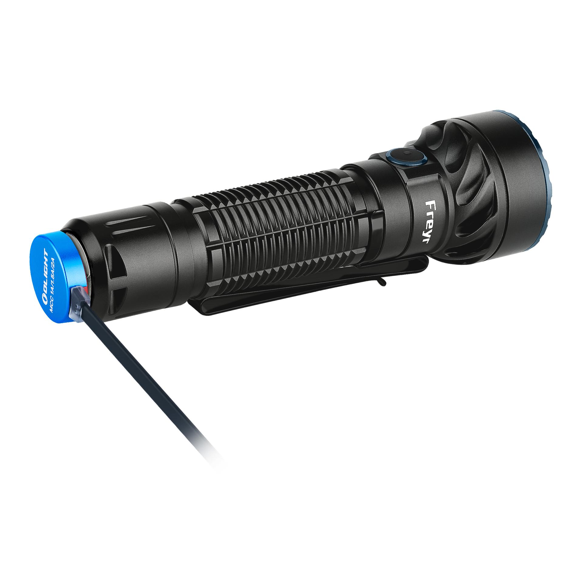 Olight Freyr LED Taschenlampe mit vier Farben - Schwarz