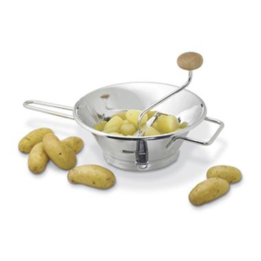 Guillouard Passevite Passiergerät Premium Edelstahl 24 cm – 3 Einsätze Silber