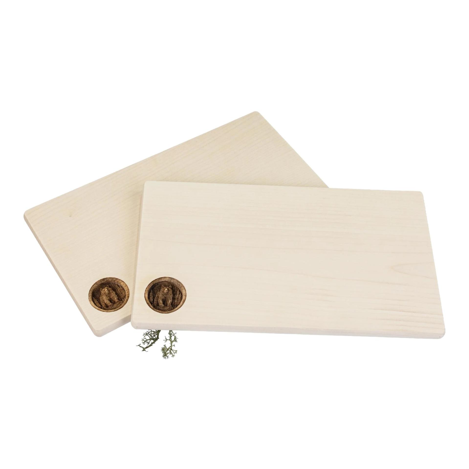 Hauptner Frühstücksbrettchen aus FSC® Ahornholz mit 3D Relief Gravur