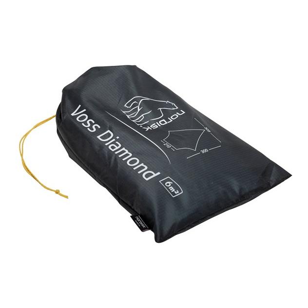Nordisk Voss Diamond SI Tarp wasserdicht - Forest Green