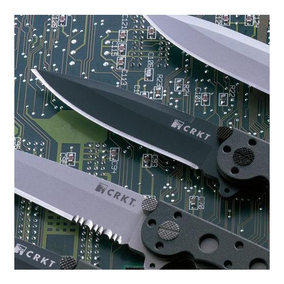 CRKT M16® - 01KZ Spear Point Black - Couteau pliant EDC/d'intervention