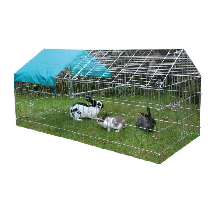 Kerbl Pet Freilaufgehege für Nager Silber