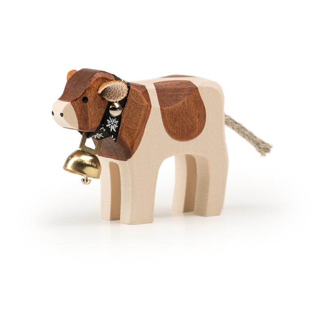 Trauffer Kalb mit Glocke Red-Holstein Braun