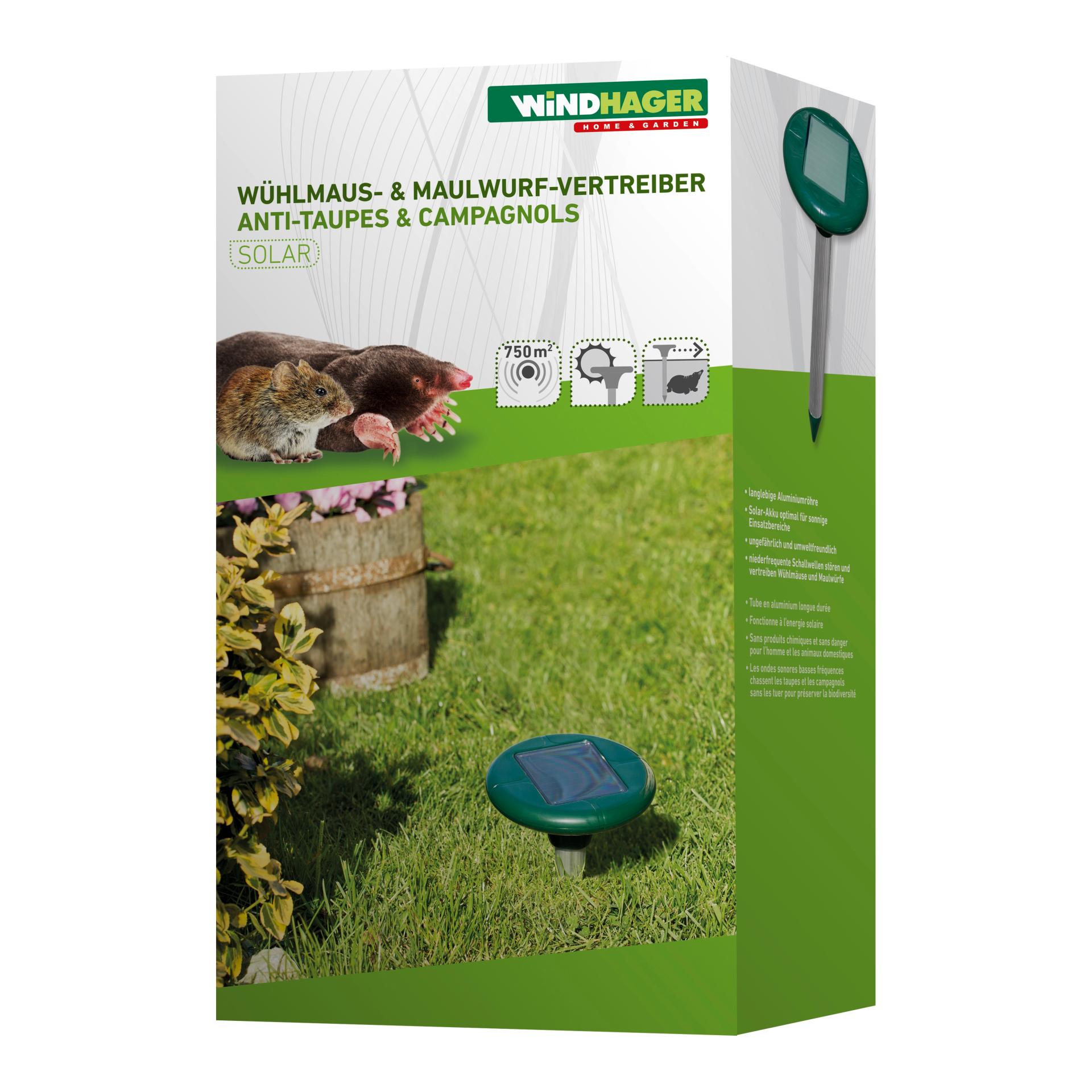 Windhager Wühlmaus- & Maulwurf-Vertreiber Solar