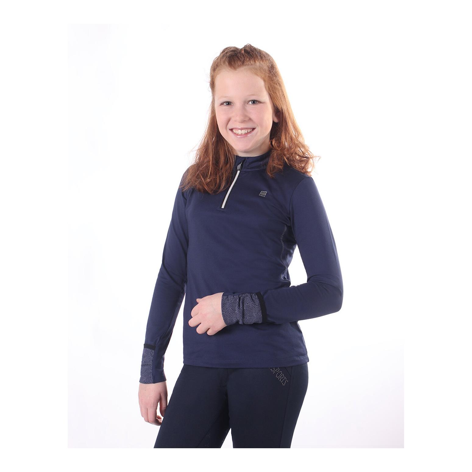 QHP Heizshirt Loua Junior Navy
