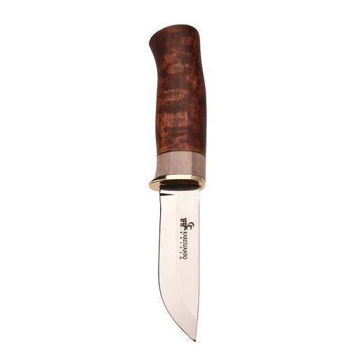 Bäver 10 - Jagdmesser mit Lederscheide