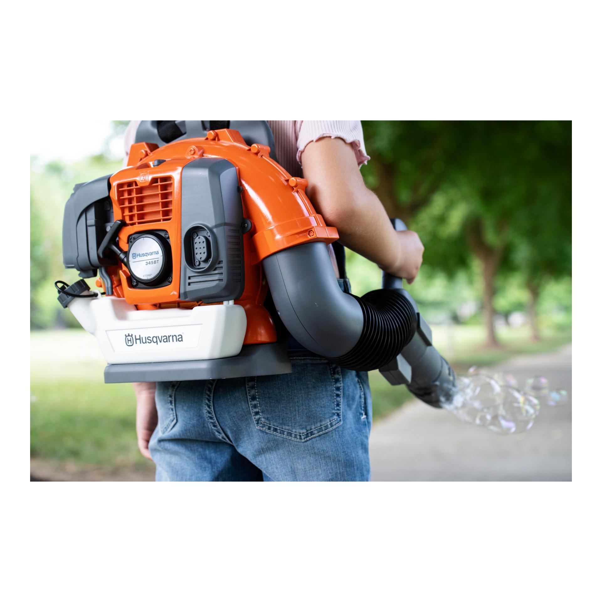 Husqvarna Jouets bulles de savon Souffleur de feuilles