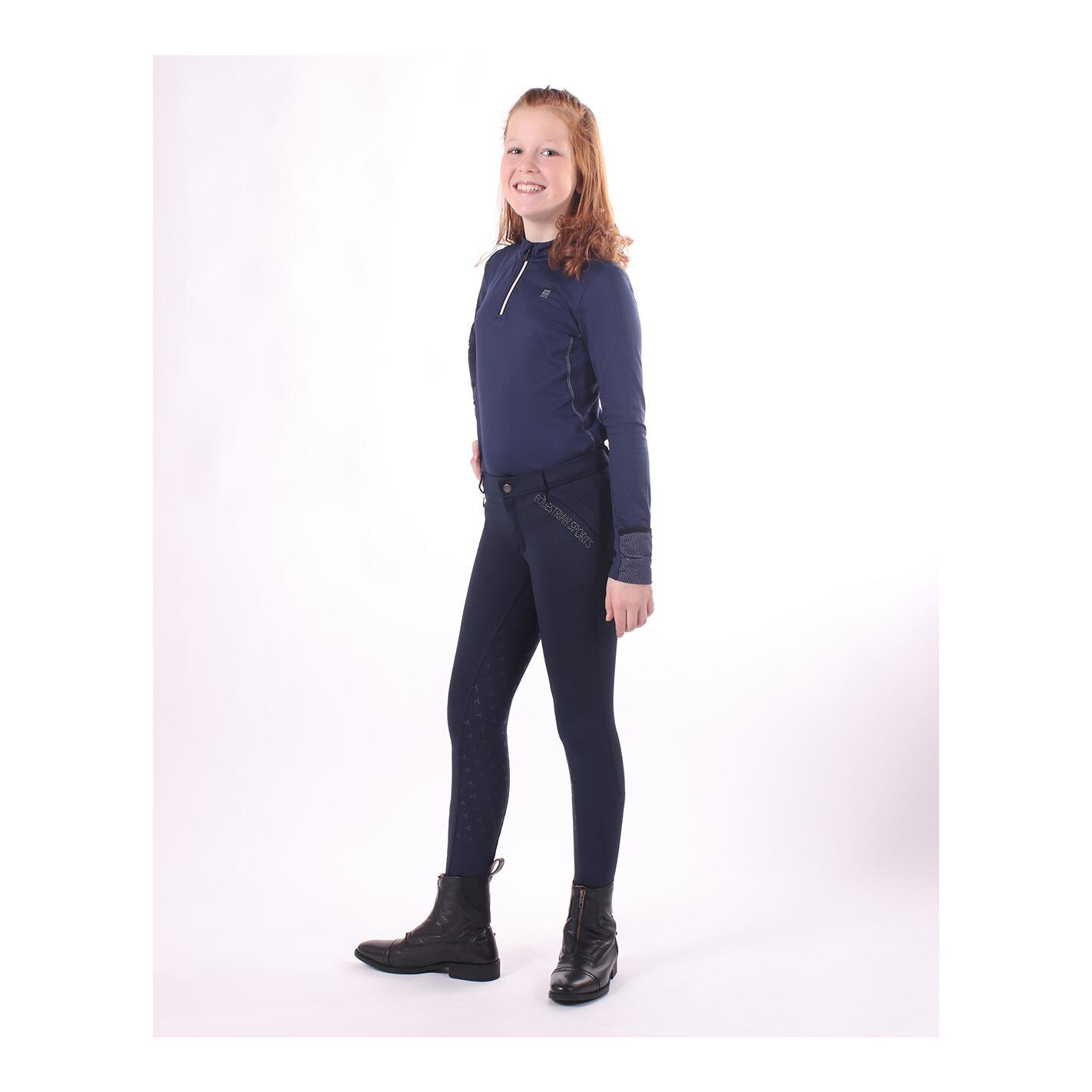 QHP T-shirt chauffant Loua Junior - marine