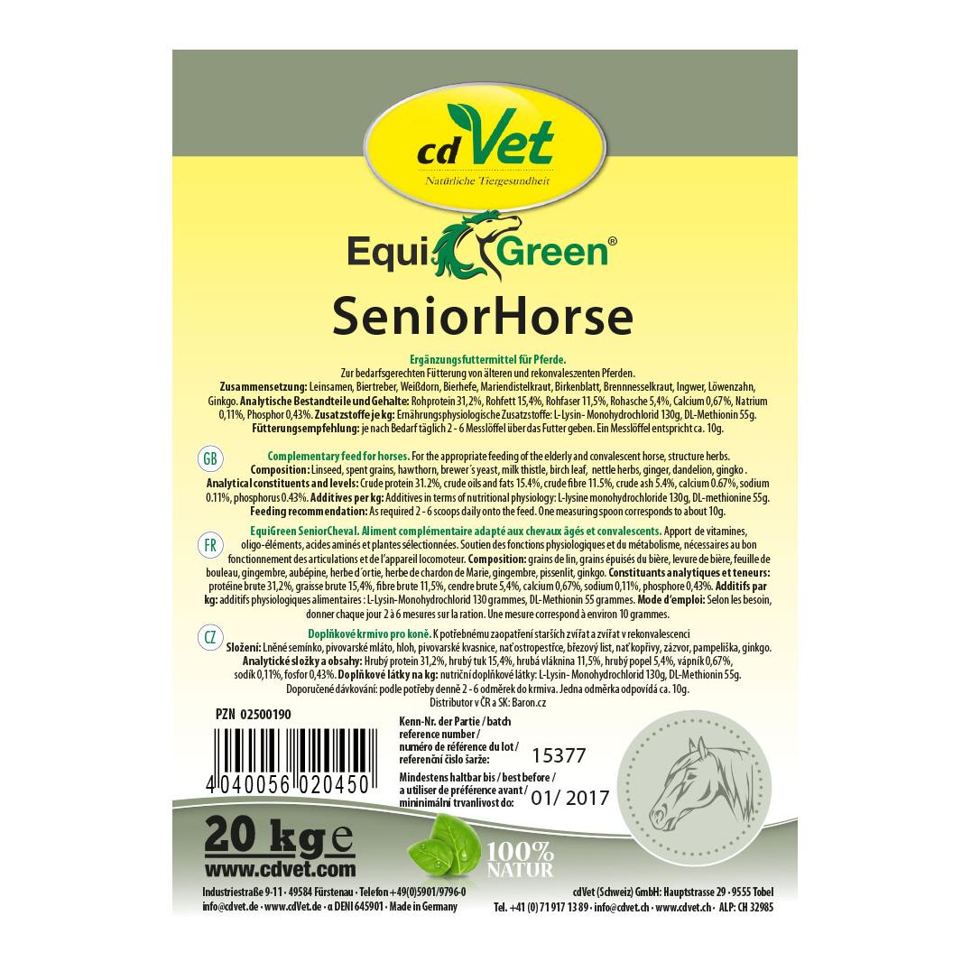 cdVet EquiGreen SeniorHorse