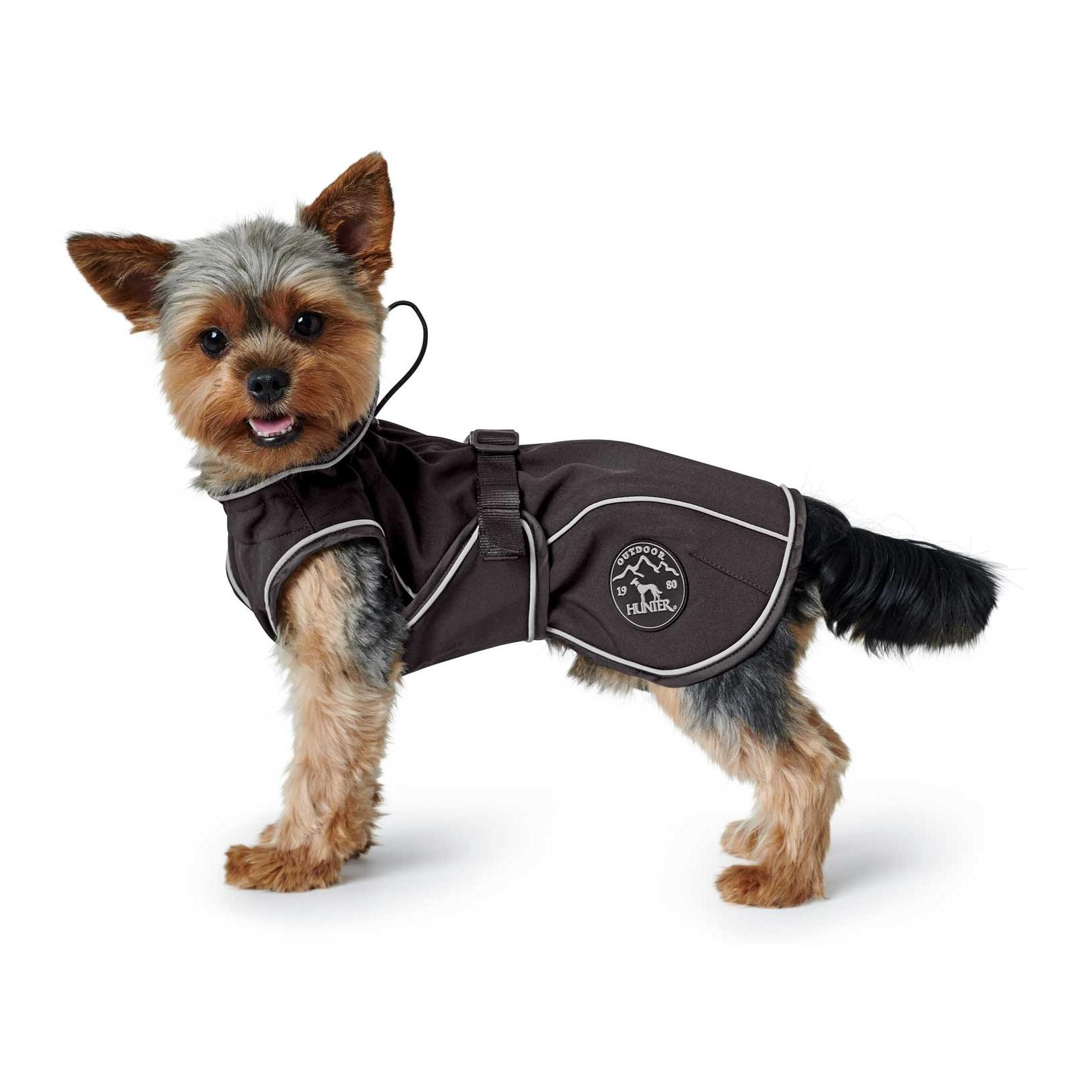 Hunter Hundemantel Uppsala Softshell - schwarz