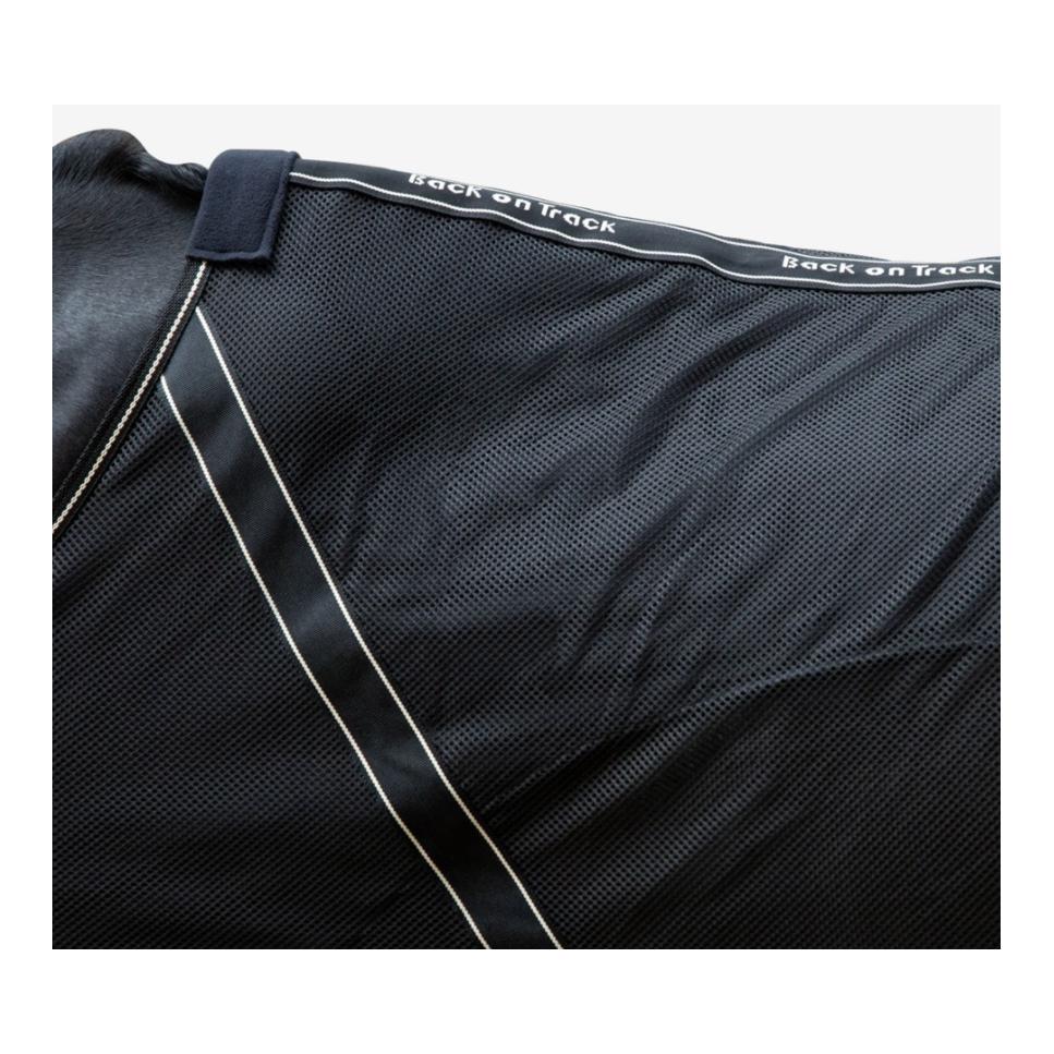 Back on Track Cooler - Decke Sienna - schwarz