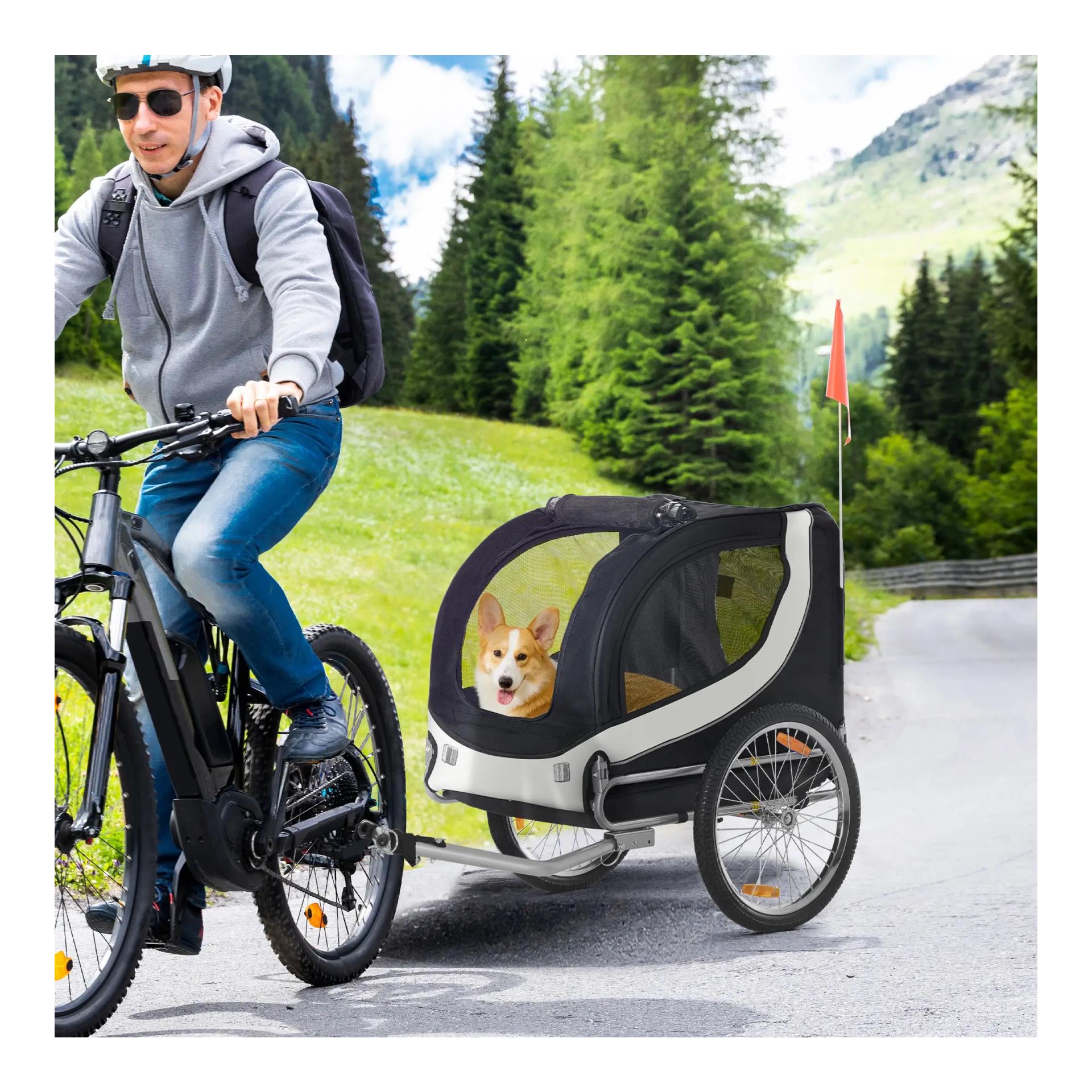 Mainer Remorque à vélo pour chiens jusqu'à 20 kg