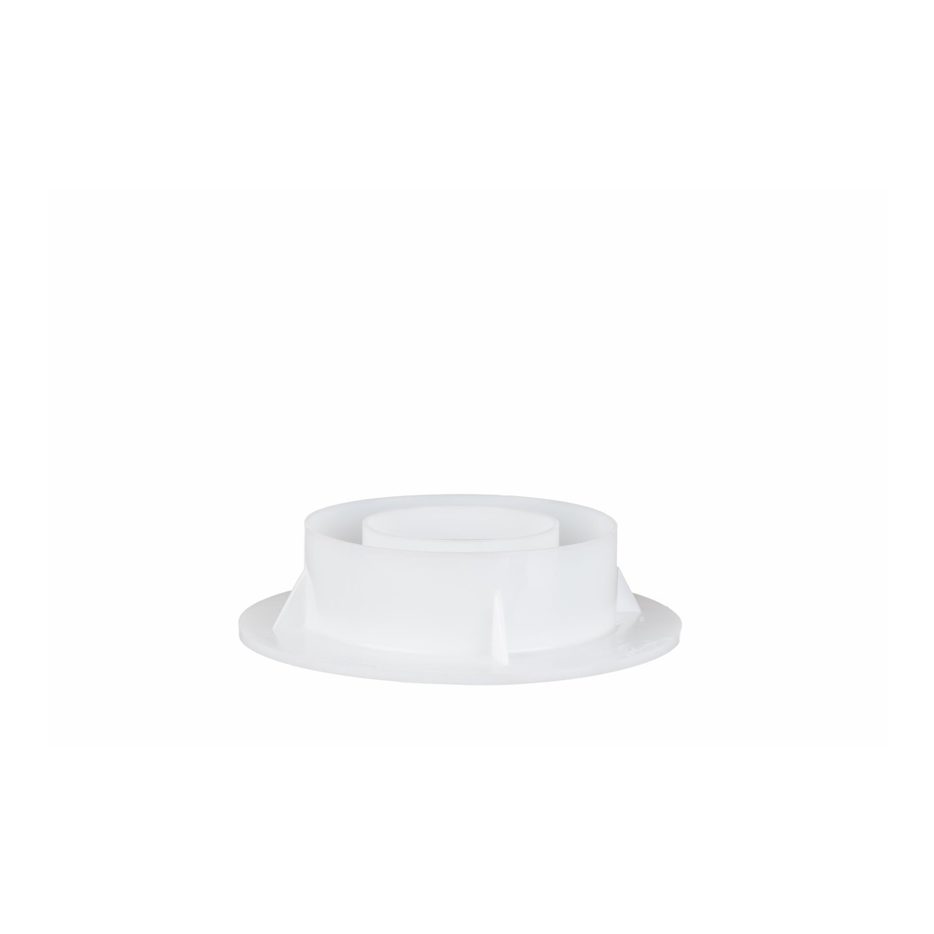 Milky Deckel zu Käseform Kreisform mit Boden 190mm - weiss