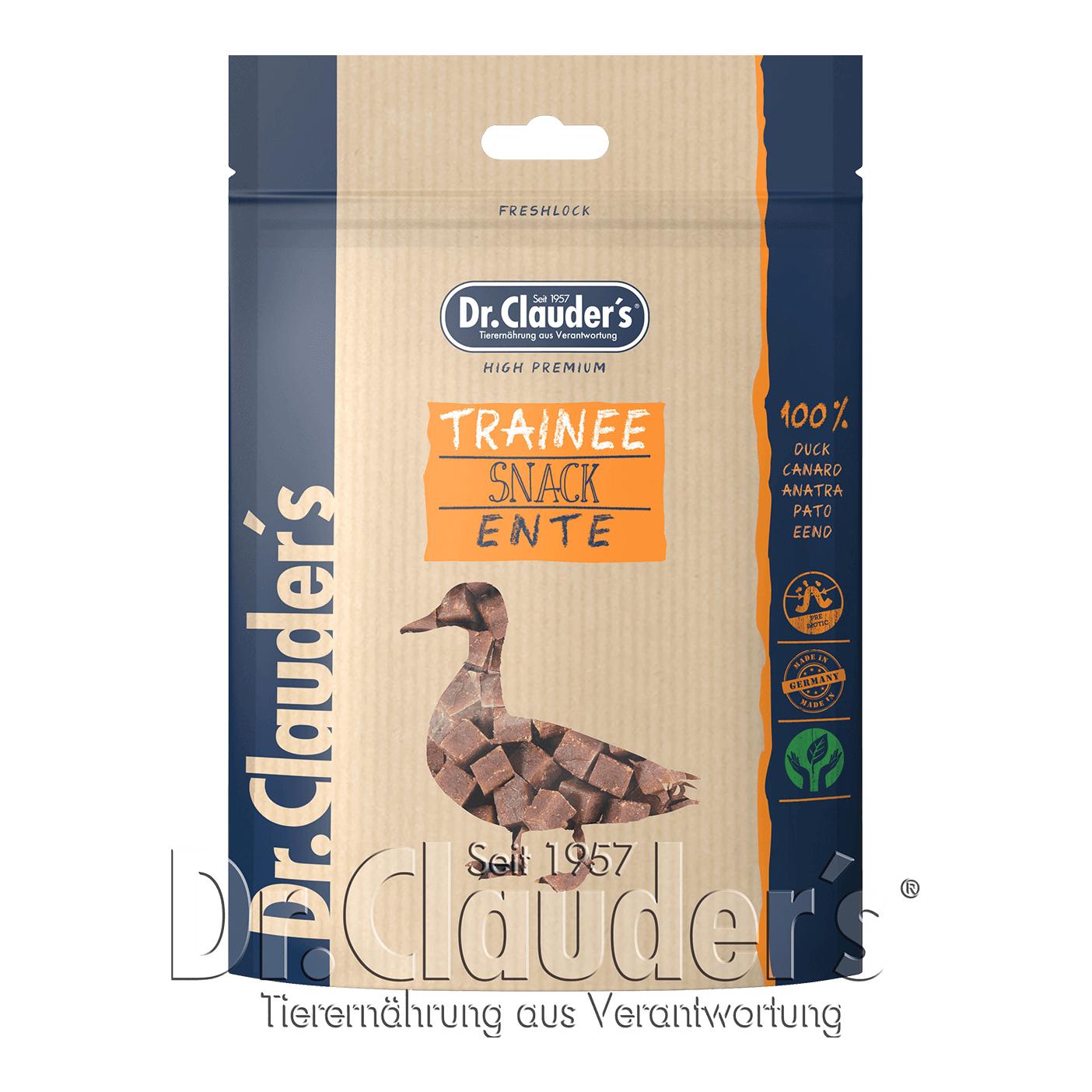 Dr.Clauder's Soft Trainee Snack 100 % de cubes de canard séchés
