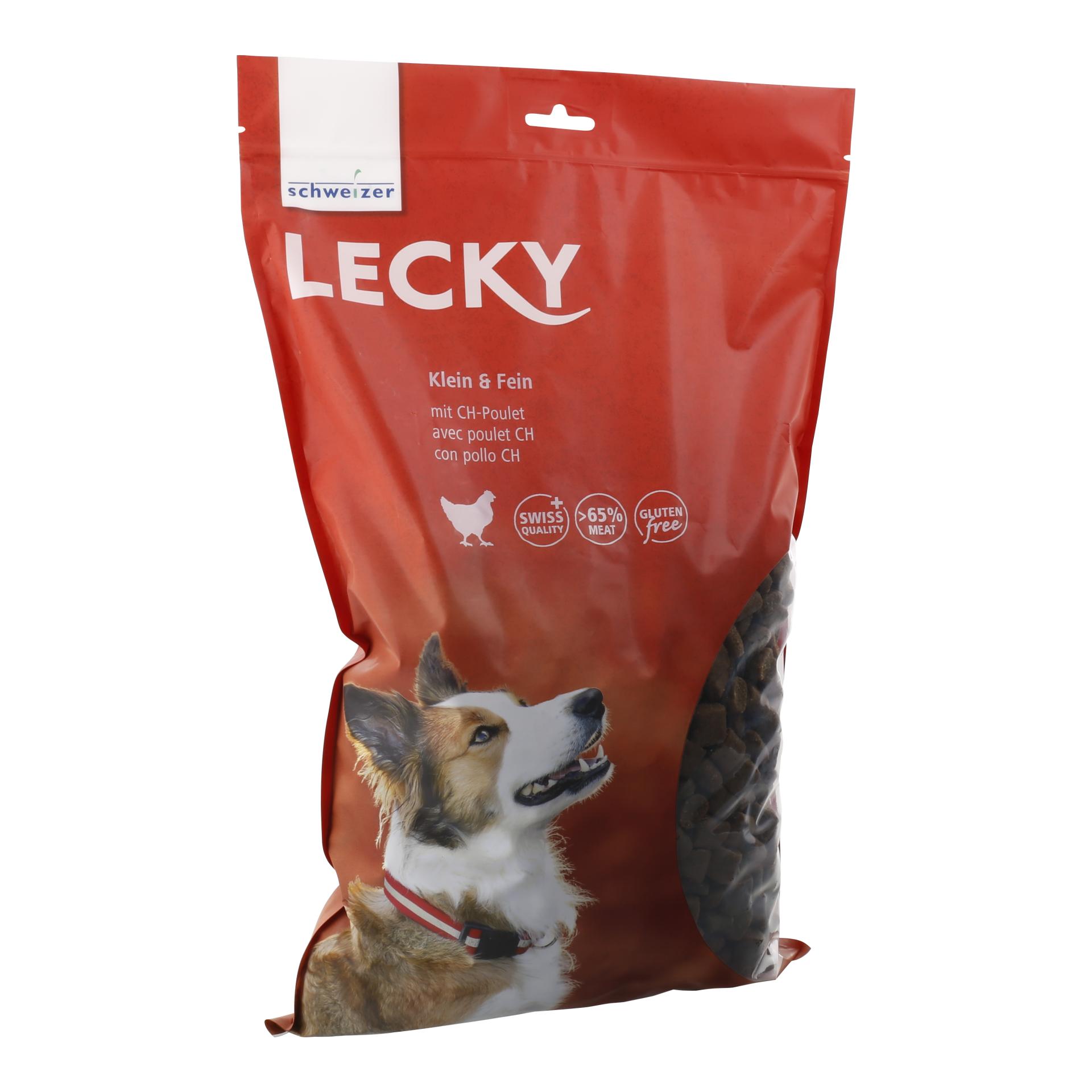LECKY Klein und Fein au poulet suisse