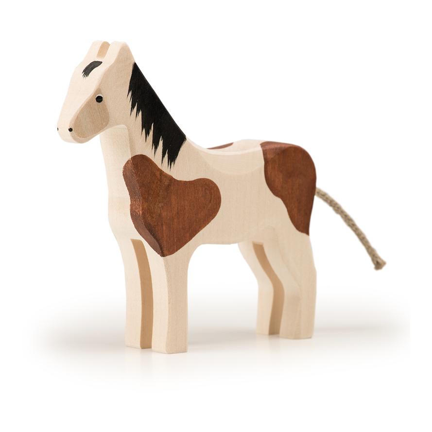 Trauffer Pinto Pferd gross Braun