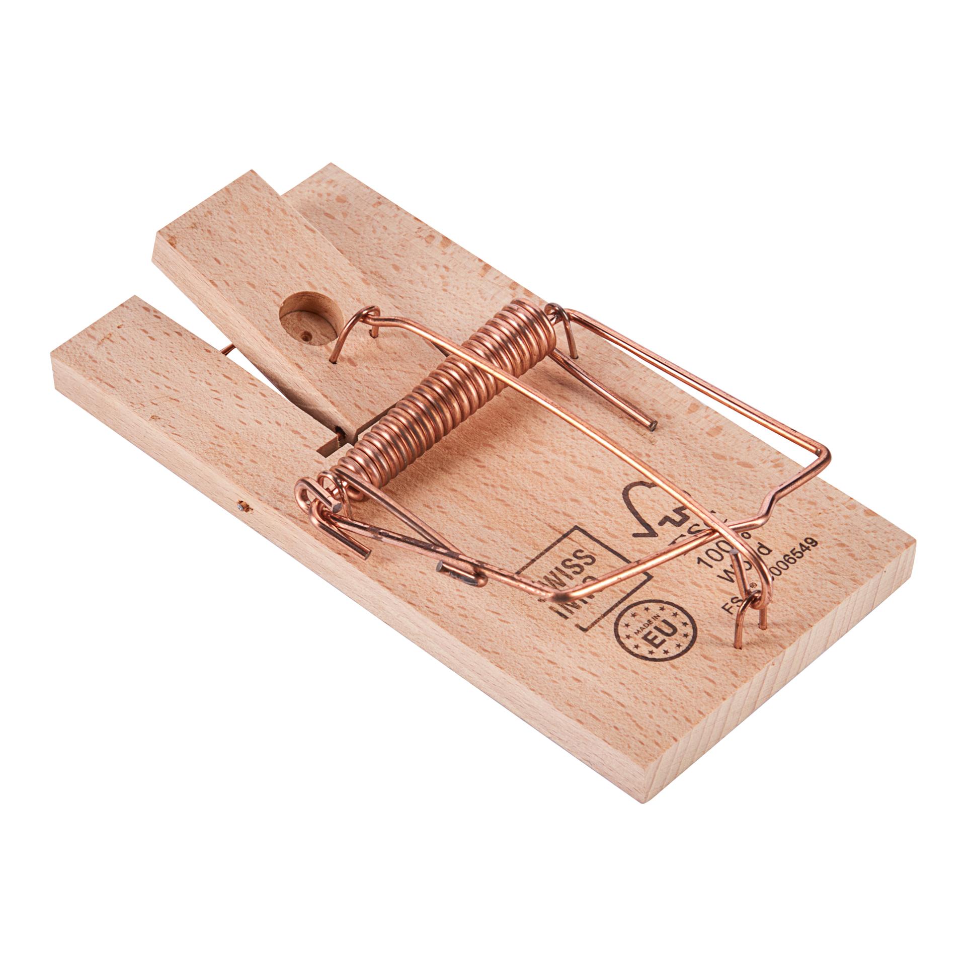 SWISSINNO Piège à souris en bois