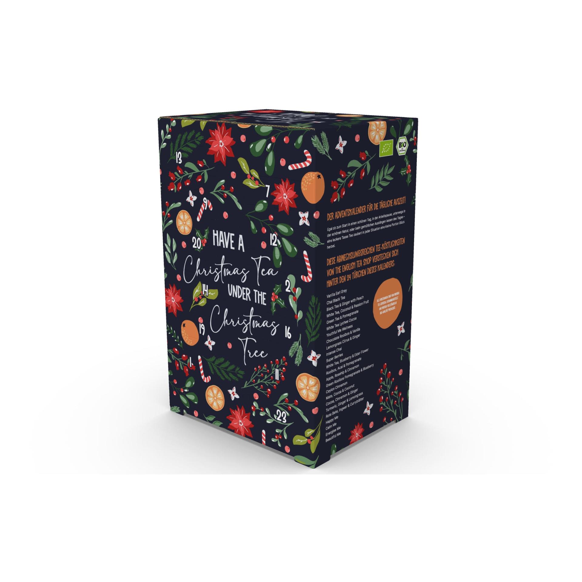 Hauptner X-Mas Tee-Adventskalender Dunkelblau