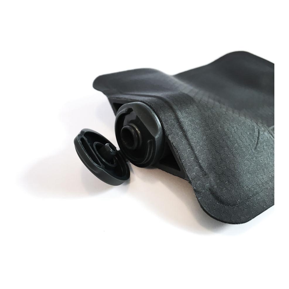 Bouteille de shampooing FlatPak – noire