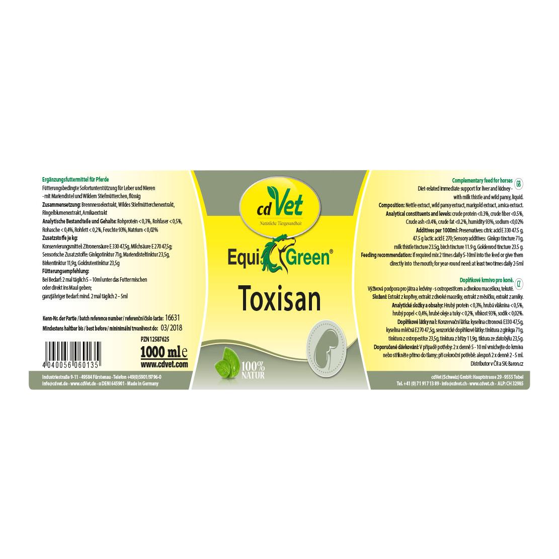 cdVet EquiGreen Toxisan