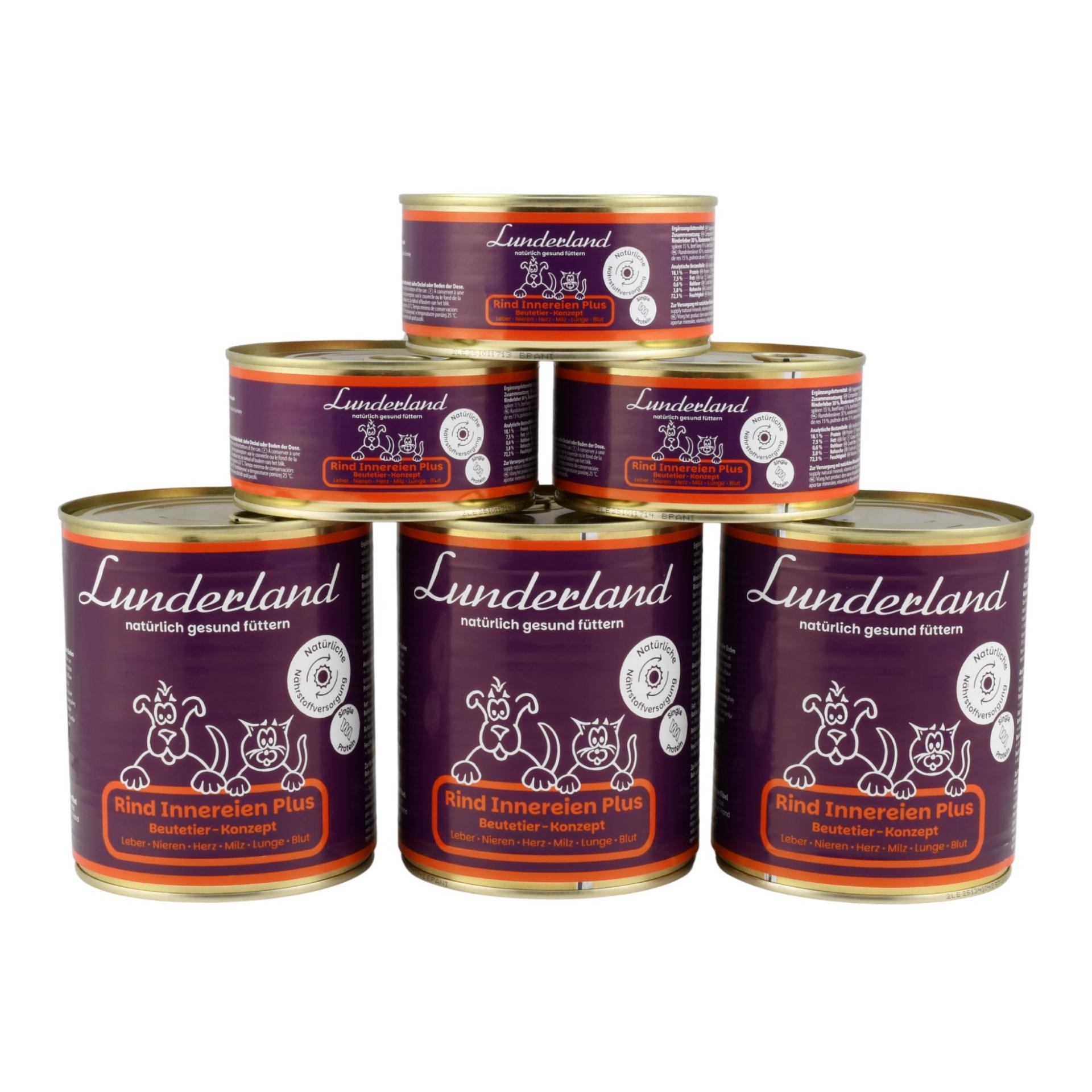 Lunderland Bœuf Abats Plus pour chiens et chats